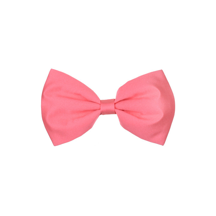 Bow Hairclip Coral Pink