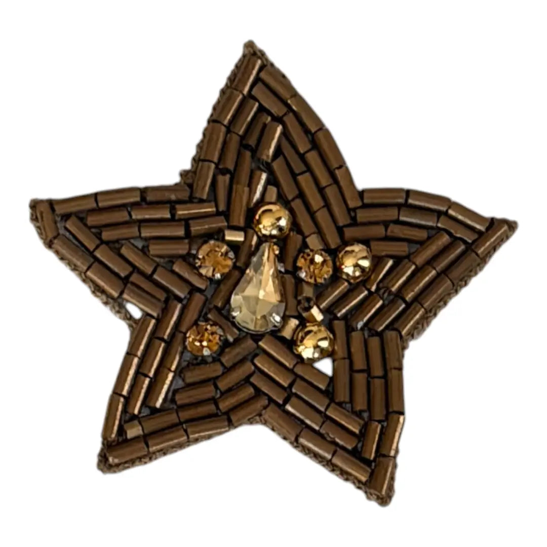 Bronze Constellation Brooch LAYALEE