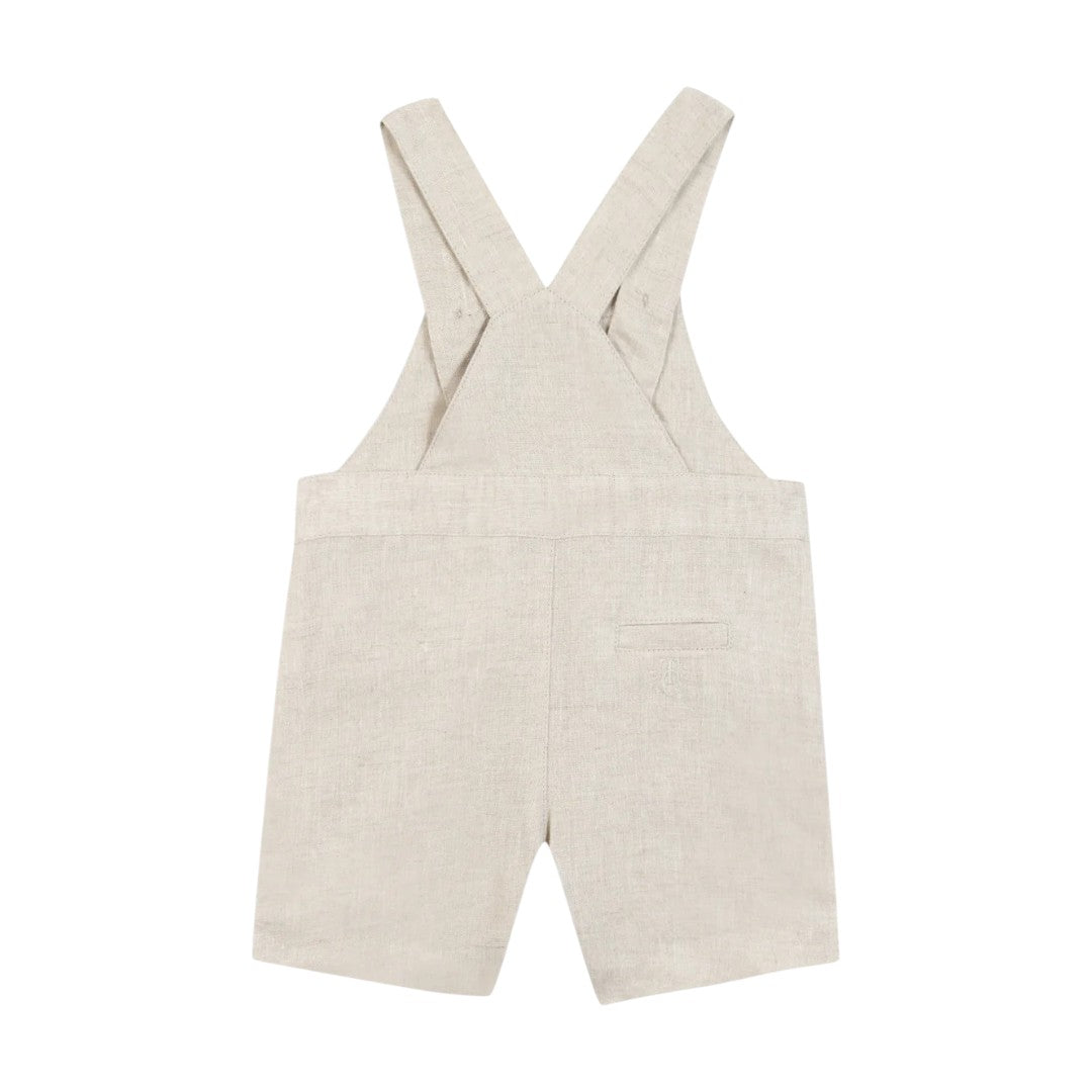 100% Linen Jumpsuit - Beige