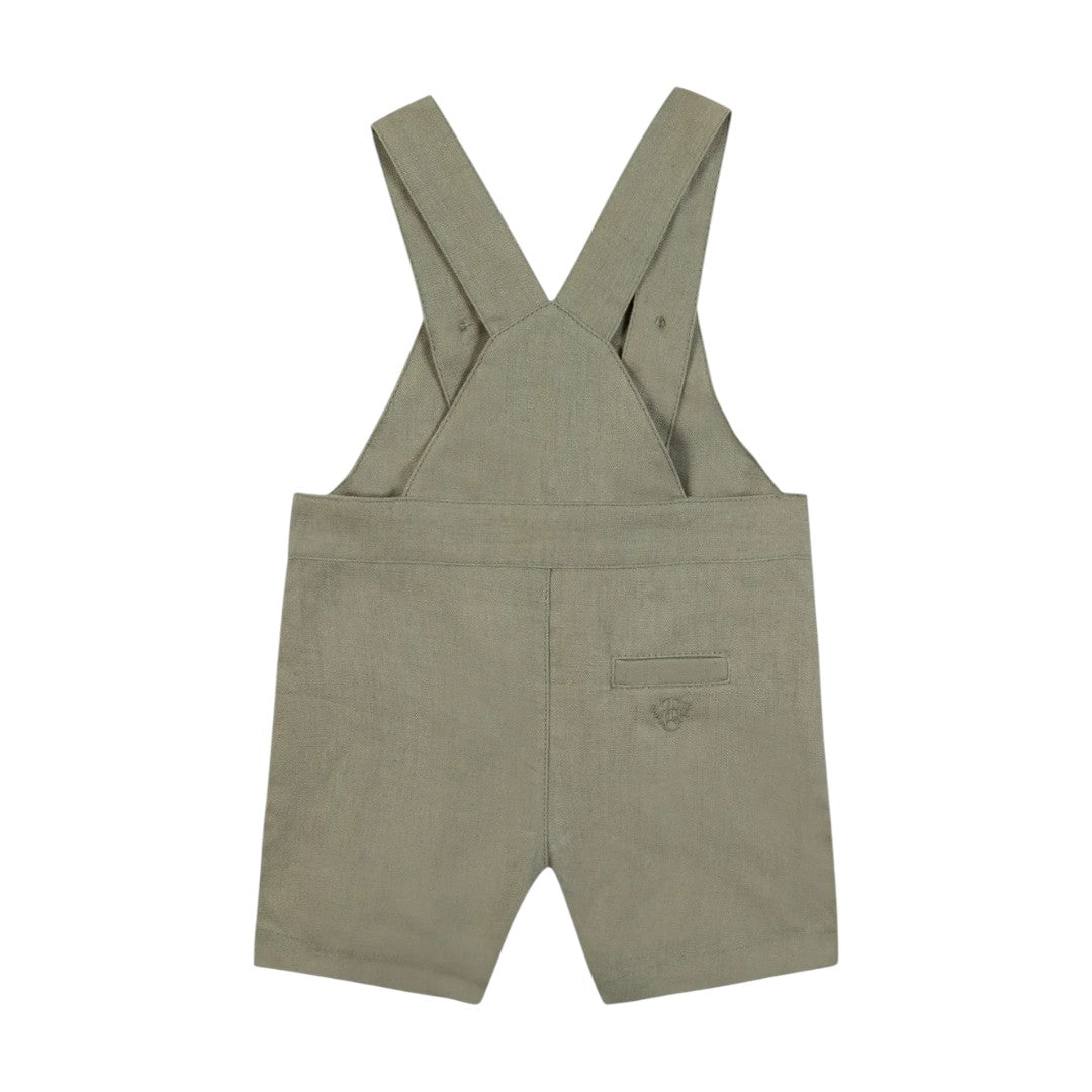 100% Linen Jumpsuit - Green