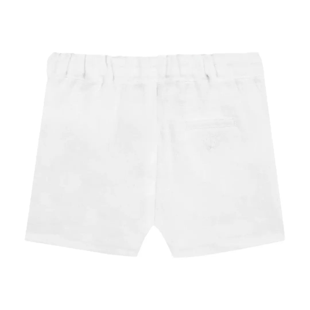 100% White Linen Baby Shirt & Shorts TARTINE ET CHOCOLAT