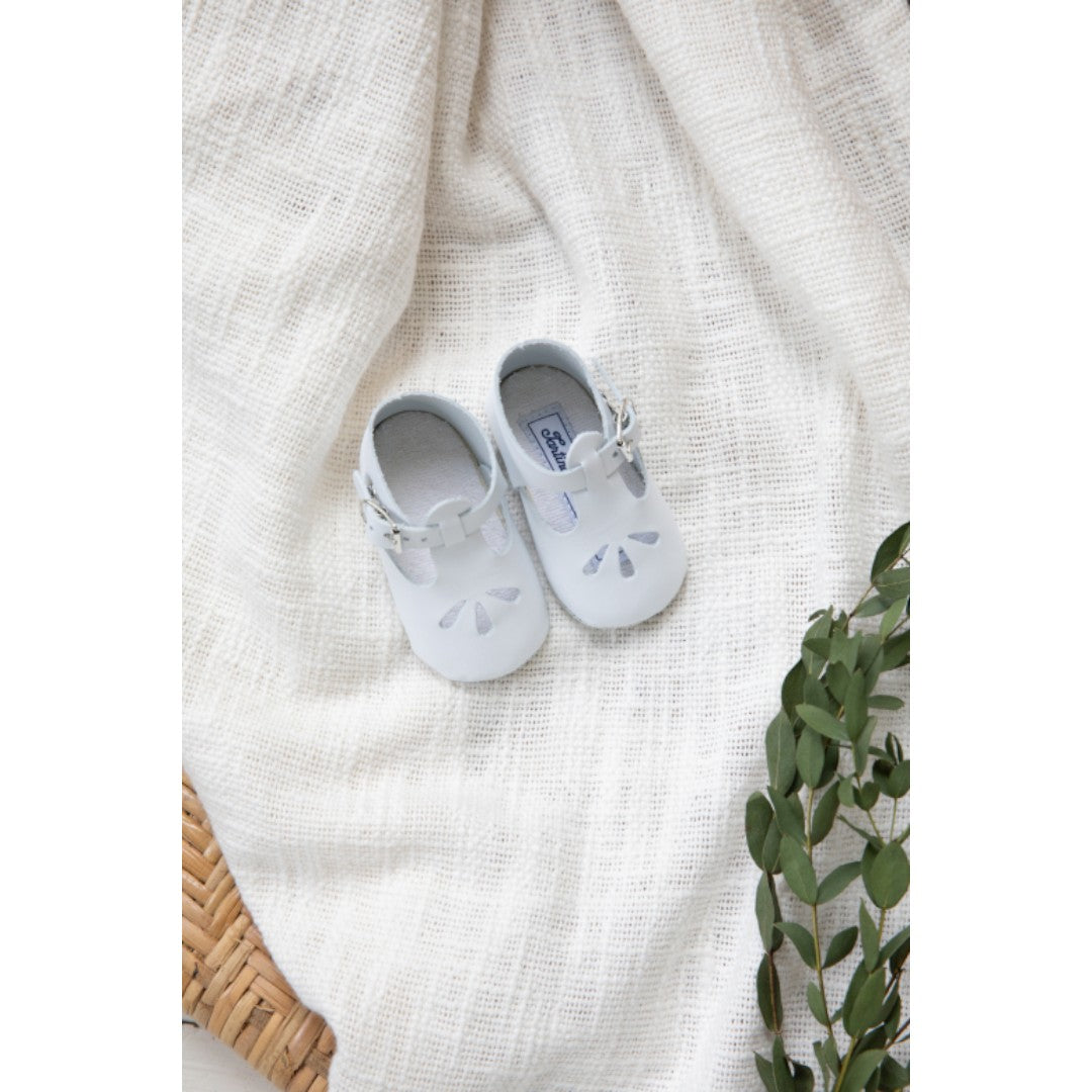 White Openwork Baby Ballerina