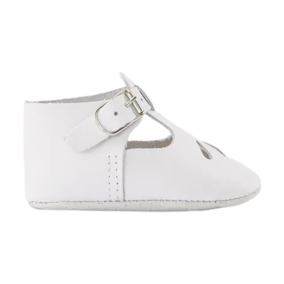 White Openwork Baby Ballerina