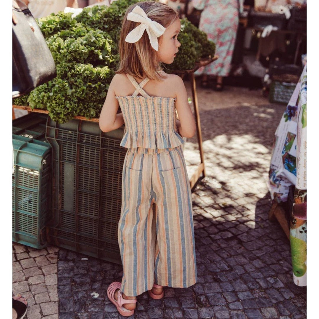 Stripes Florentina Crop Top & Stripes Pants