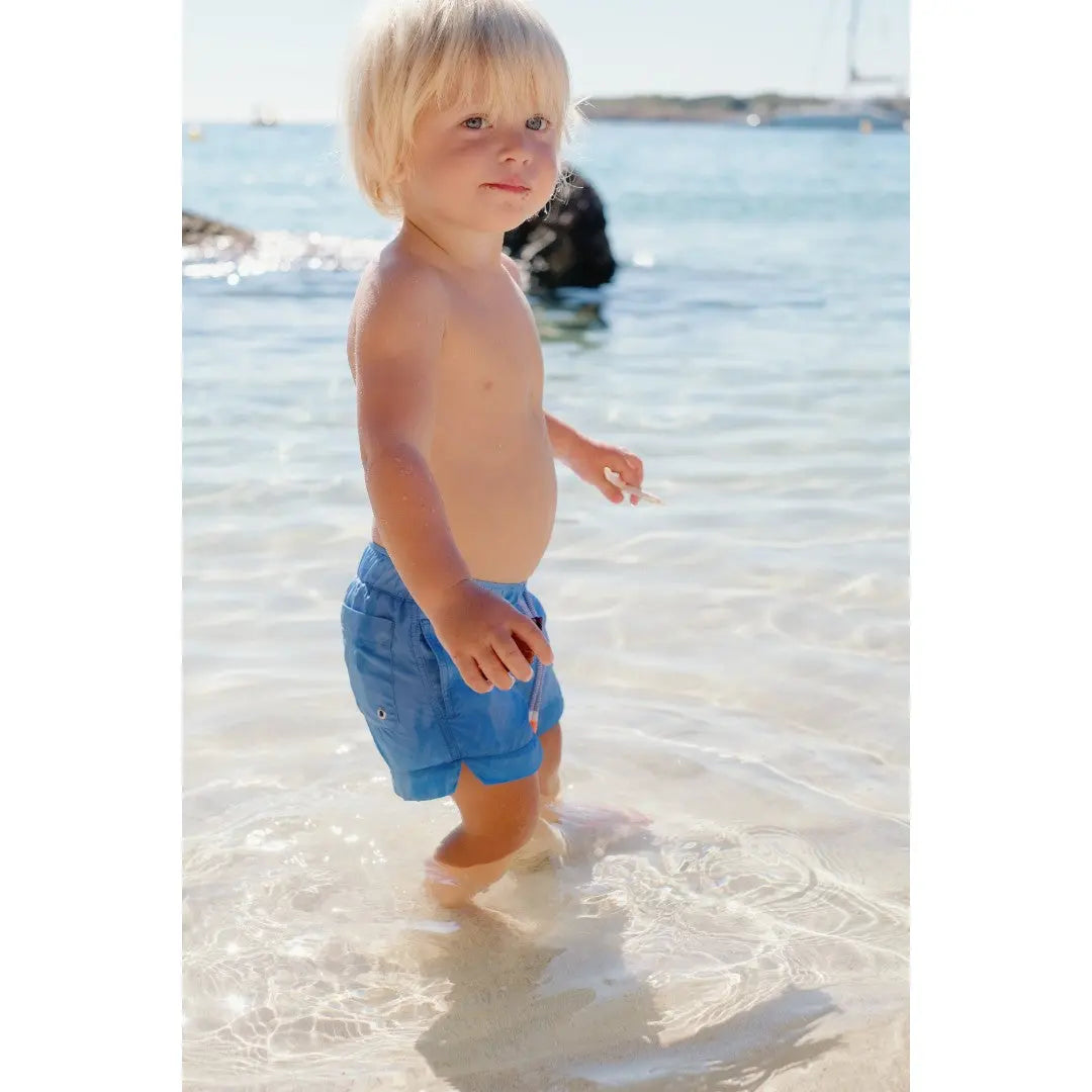 Capri Swim Shorts - Sky Blue LISON PARIS