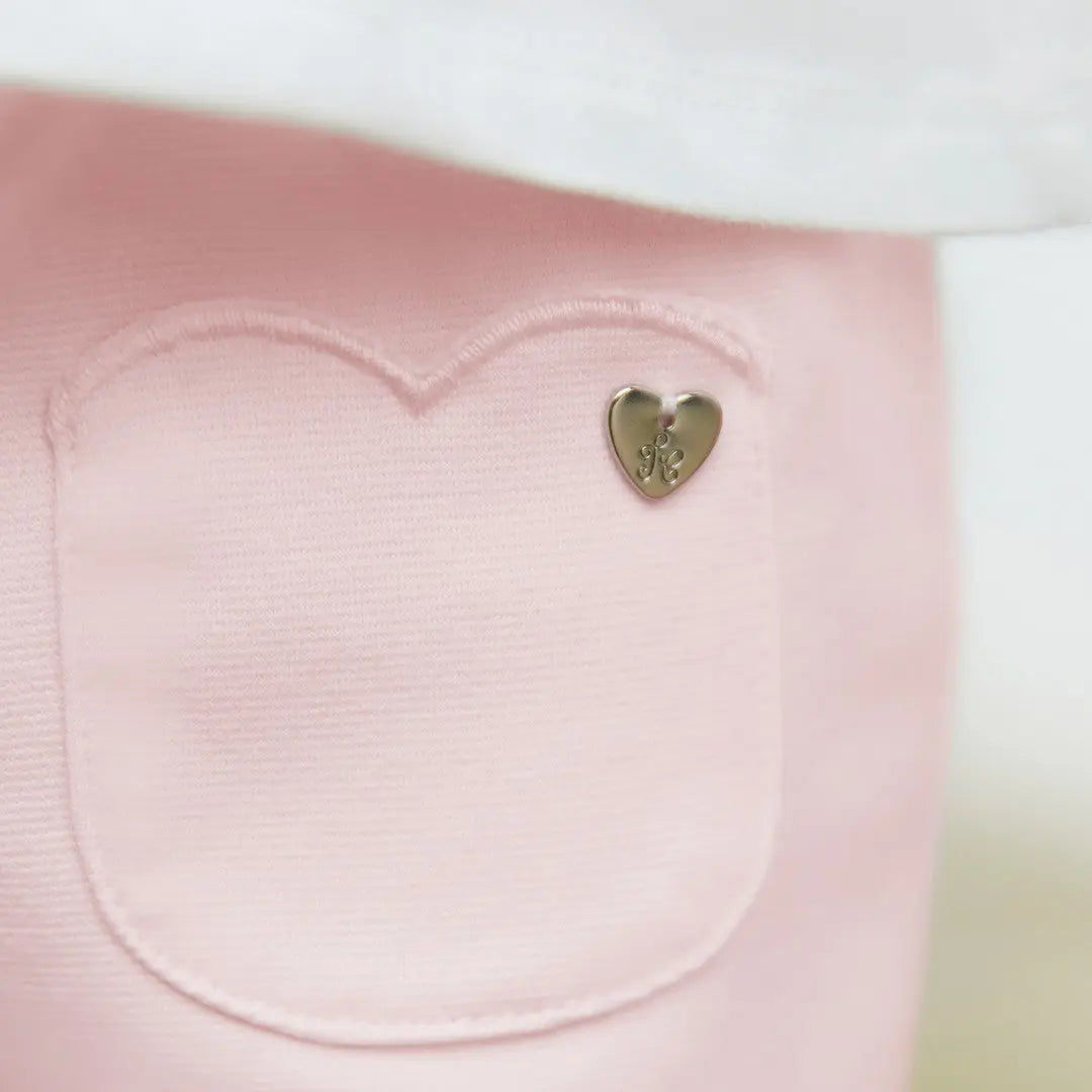 Pale Pink Mini Chic Scallop Set TARTINE ET CHOCOLAT