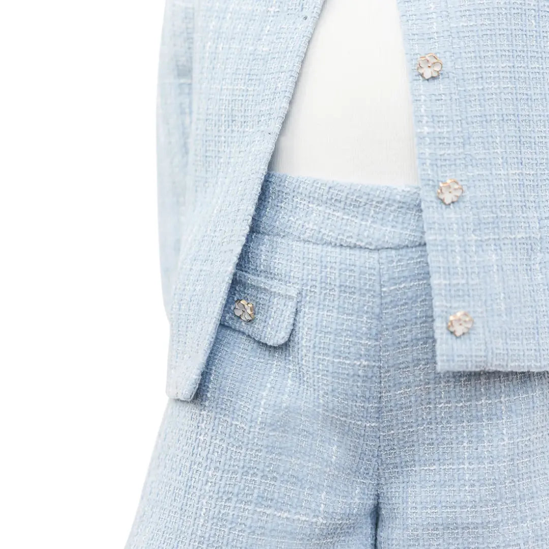 Blue Tweed Jacket TARTINE ET CHOCOLAT