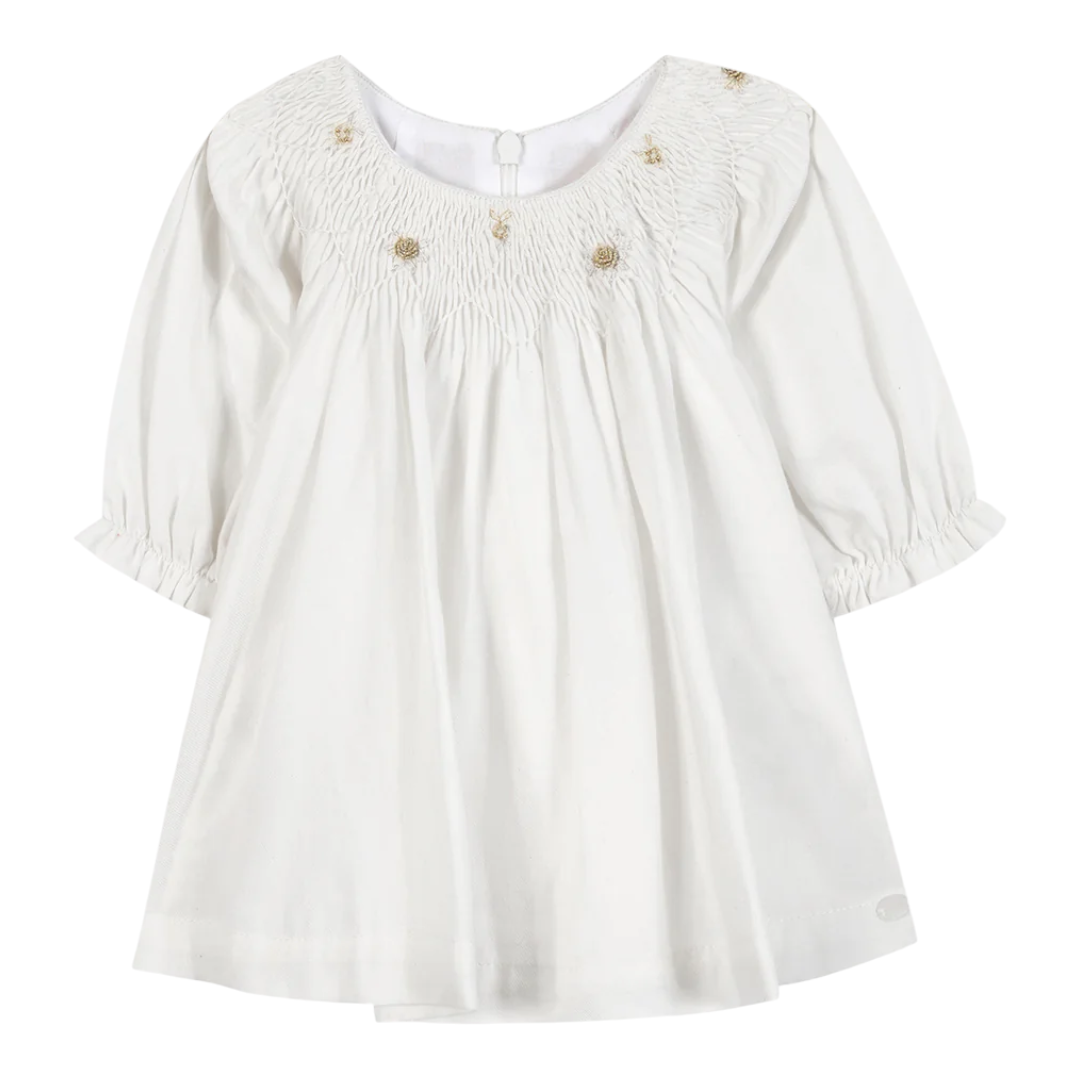 Ivory Dream Smocked Dress
