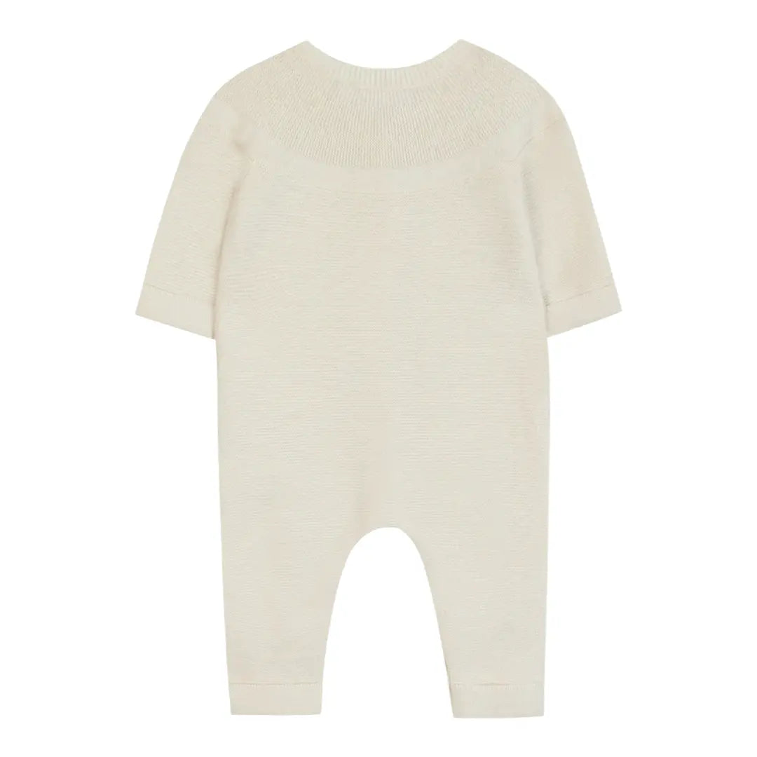 Soft Knit Ivory Romper TARTINE ET CHOCOLAT