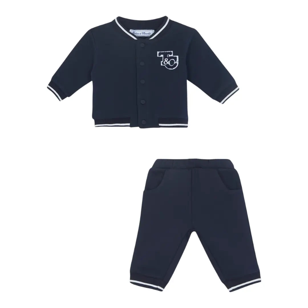 Midnight Varsity Tracksuit TARTINE ET CHOCOLAT