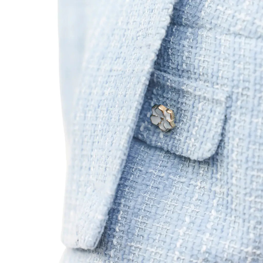 Blue Tweed Jacket TARTINE ET CHOCOLAT