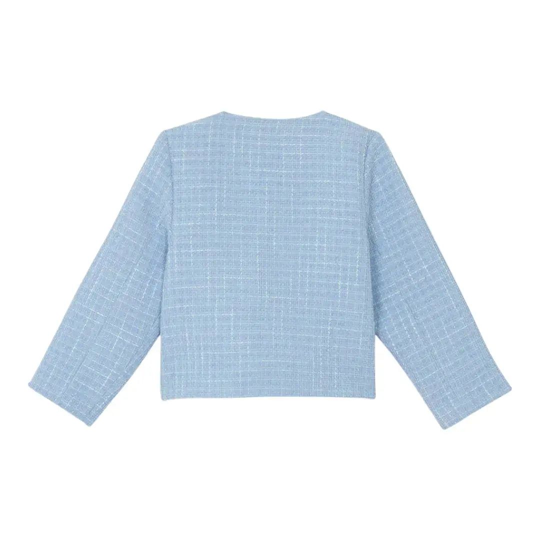 Blue Tweed Jacket TARTINE ET CHOCOLAT