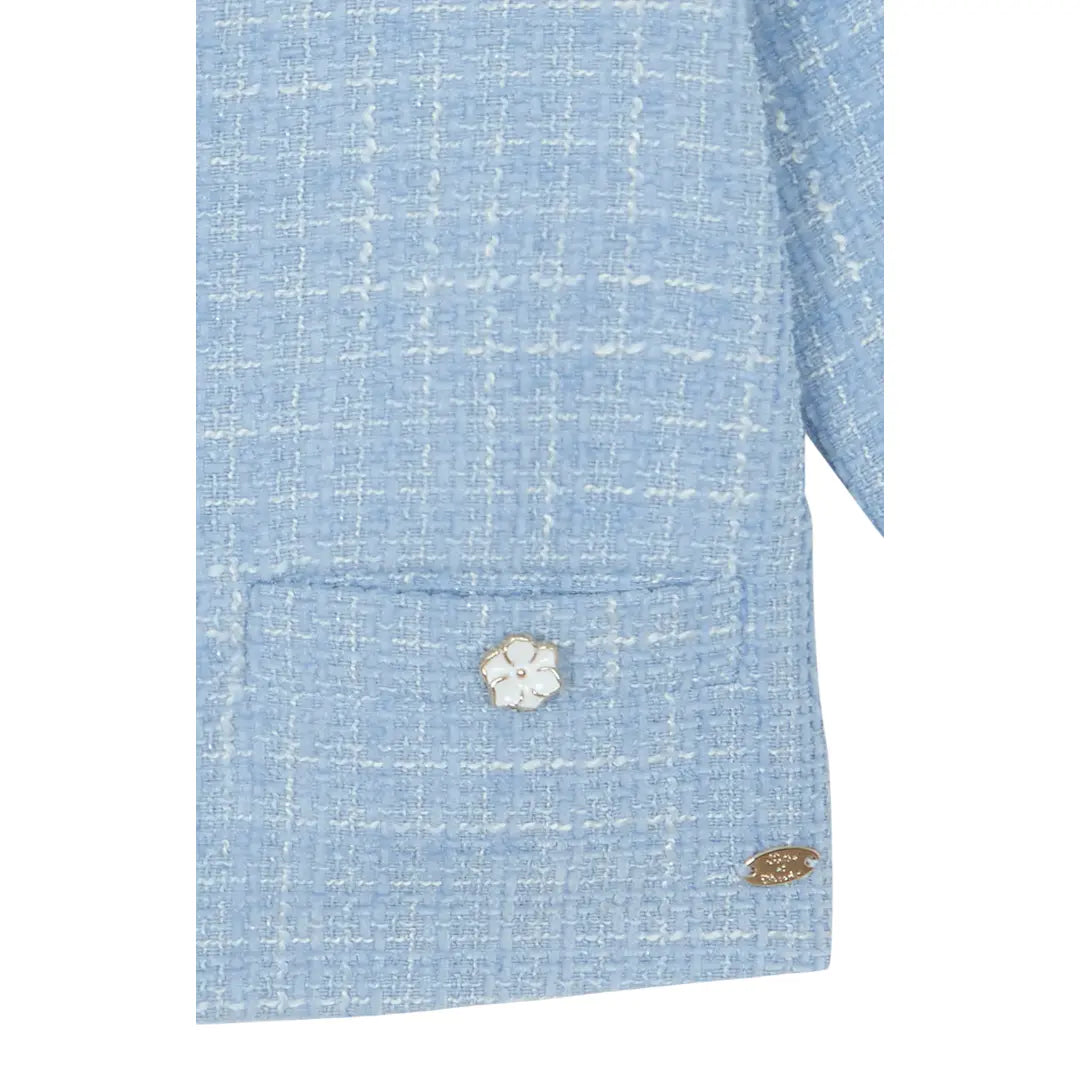 Blue Tweed Jacket TARTINE ET CHOCOLAT