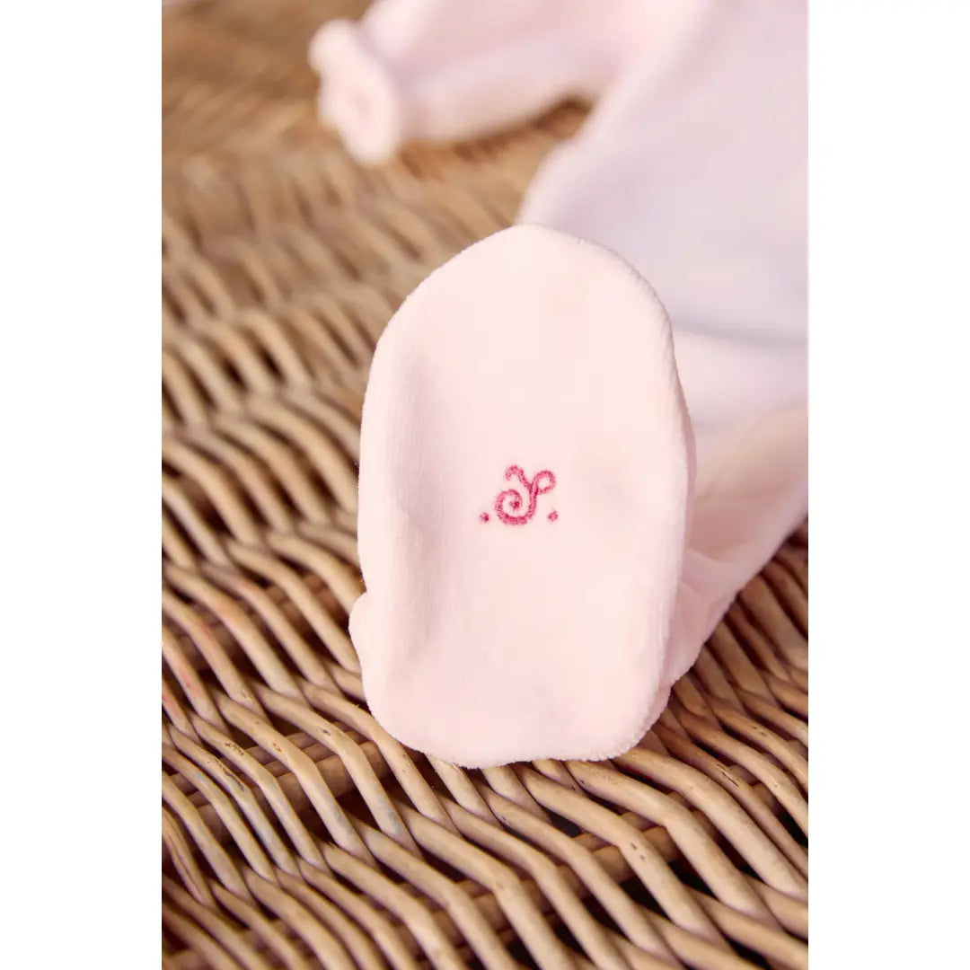 Petite Fleur Pink Romper TARTINE ET CHOCOLAT