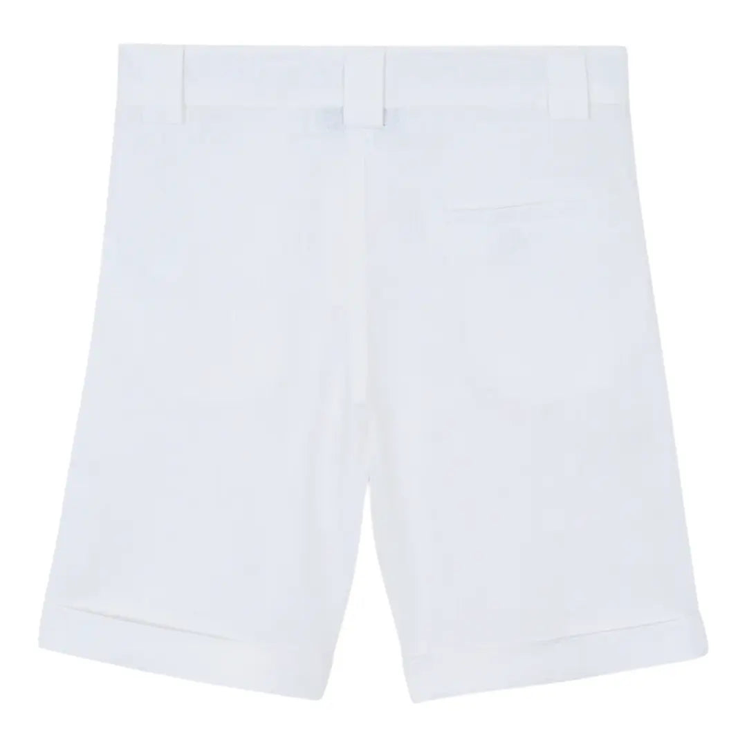 Boys Blue Cloud Linen Shirt & White Linen Shorts Ceremony Set TARTINE ET CHOCOLAT