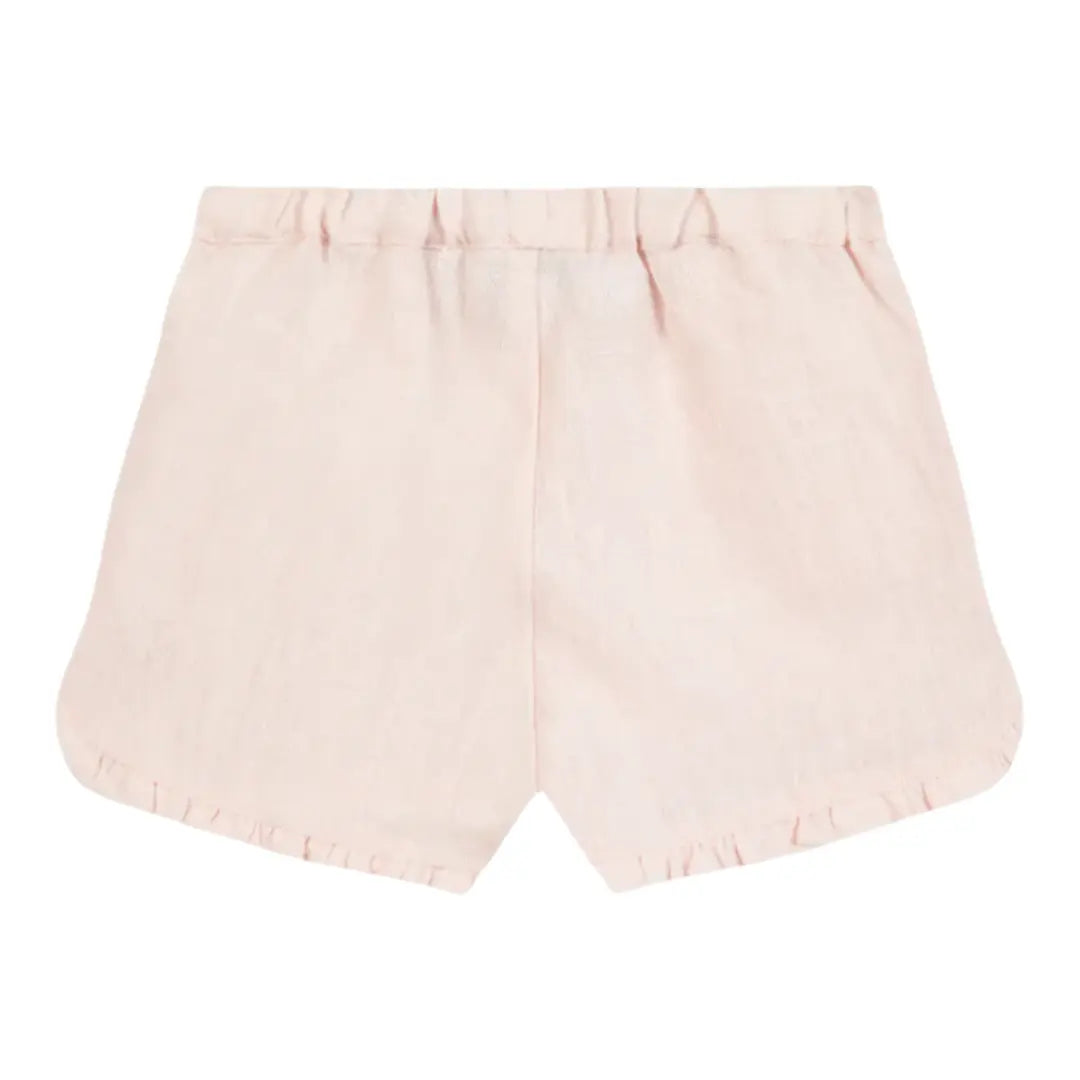 Girls Liberty Print Blouse & Pale Pink Linen Shorts Set TARTINE ET CHOCOLAT