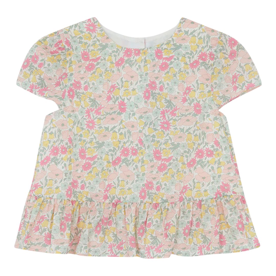 Girls Citrus Liberty Print Short Set
