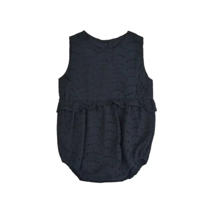 Baby Romper - Black Kokori Kids