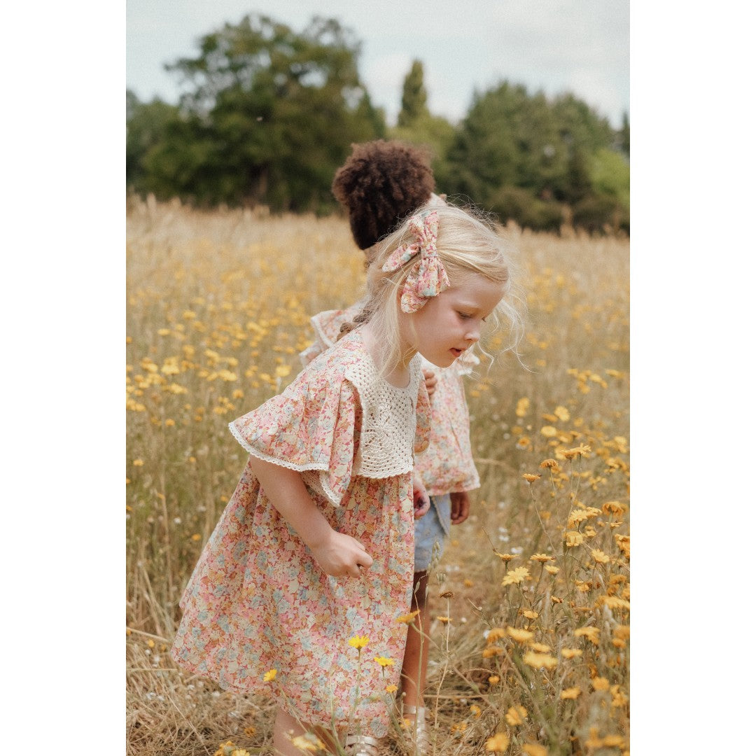 Dress Warisa - Pink Sweet Pastel