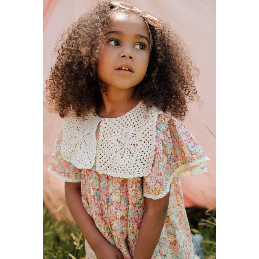 Dress Warisa - Pink Sweet Pastel