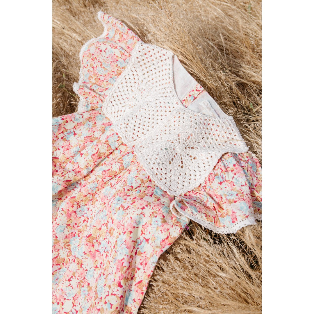 Dress Warisa - Pink Sweet Pastel