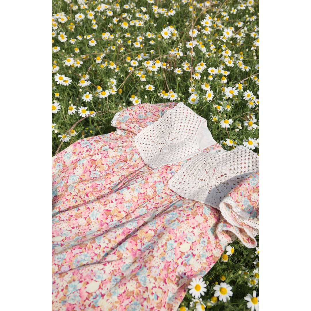 Dress Warisa - Pink Sweet Pastel