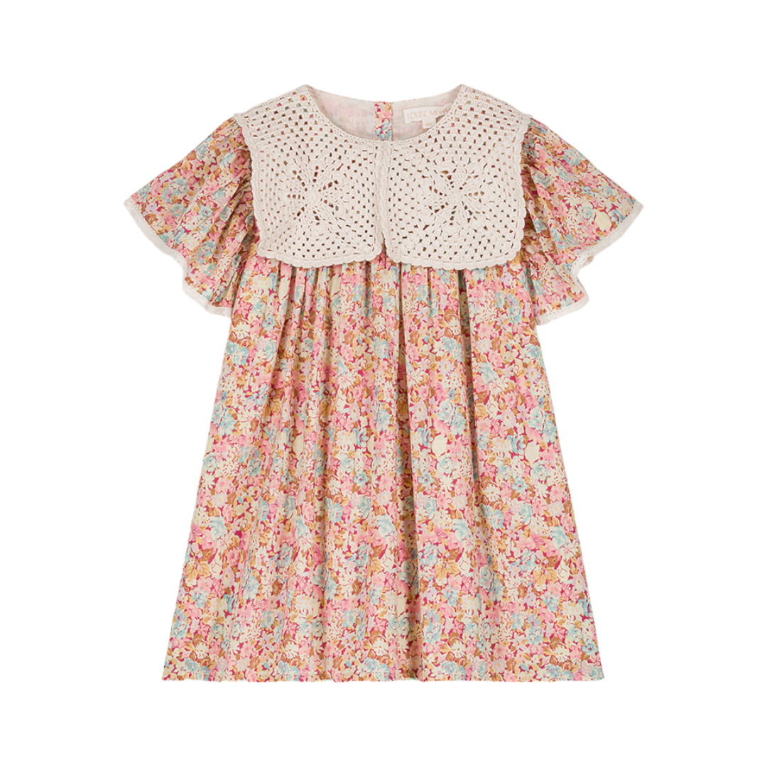 Dress Warisa - Pink Sweet Pastel