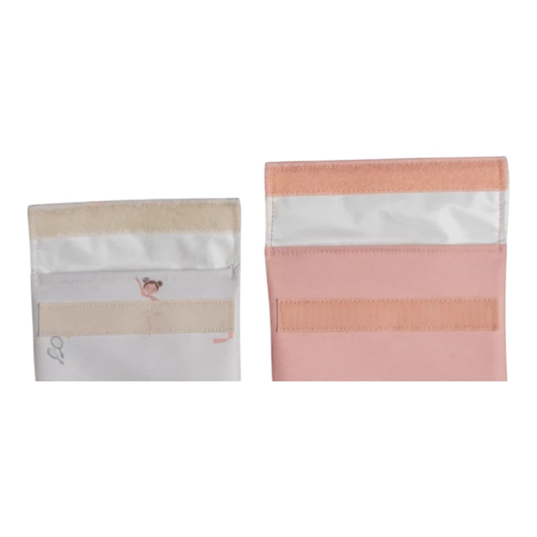 Reusable Sandwich Bag - Set of 2 - Ballerina/Blush Pink