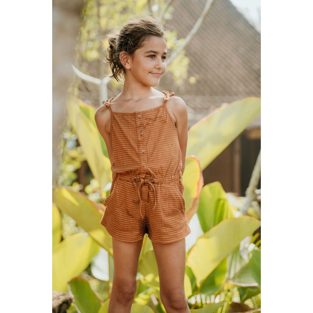 Playsuit Door Café au Lait