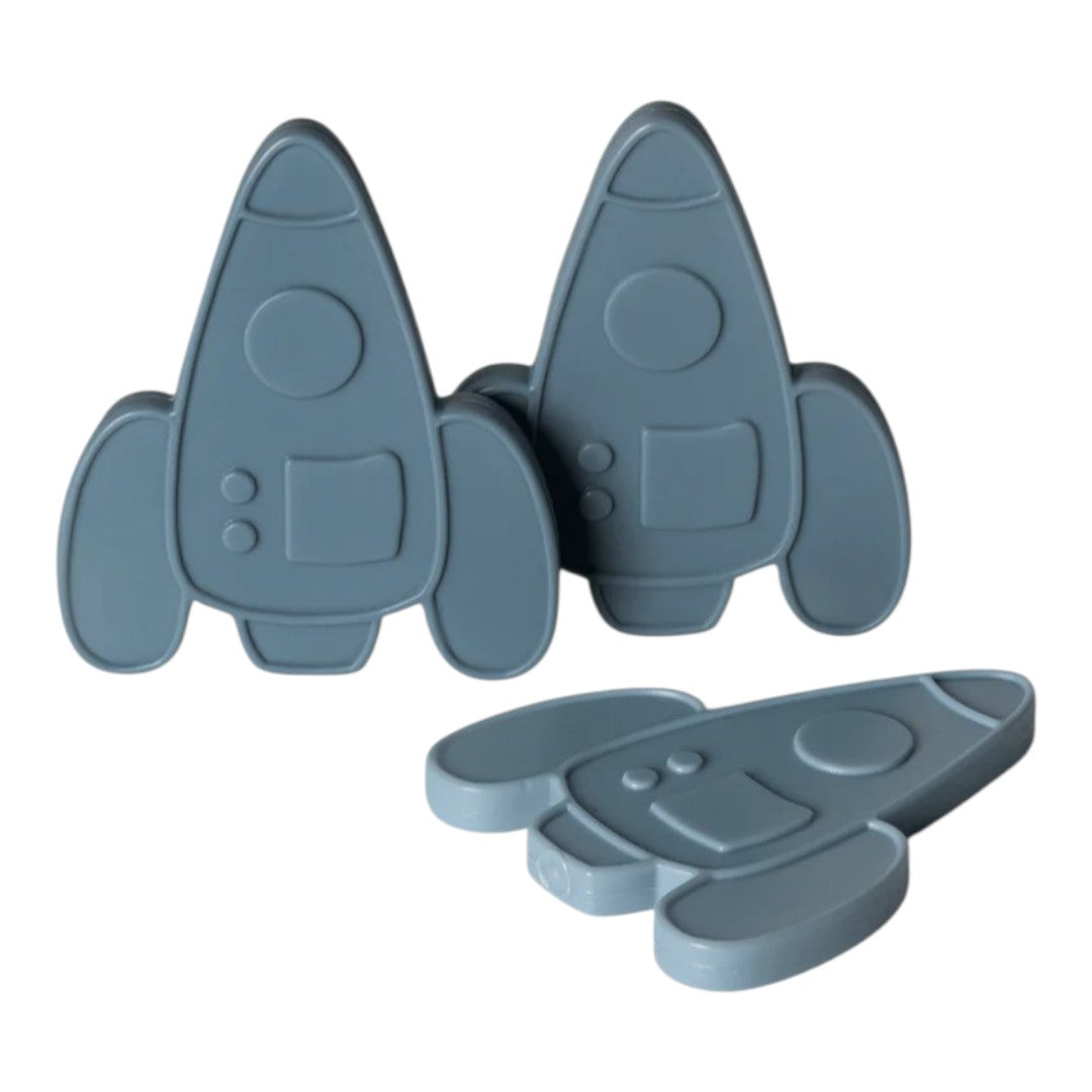 Ice packs - set of 3 - Spaceship Dusty Blue
