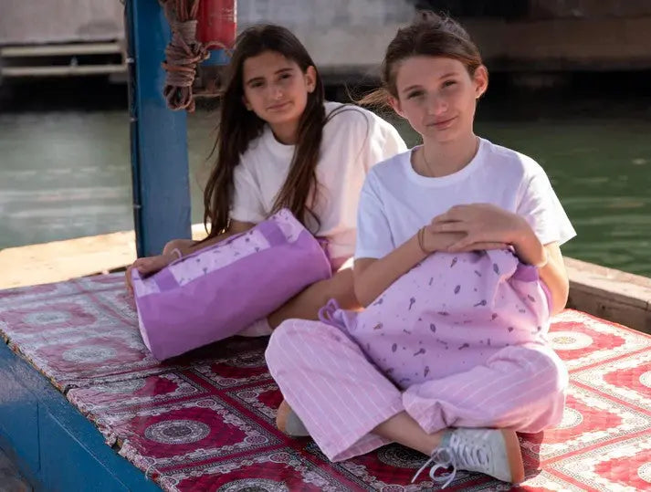 Drawstring Wet Bag - Stormy Unicorn CITRON