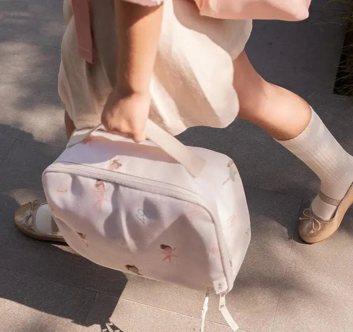 Insulated Square Lunch bag - Ballerina CITRON