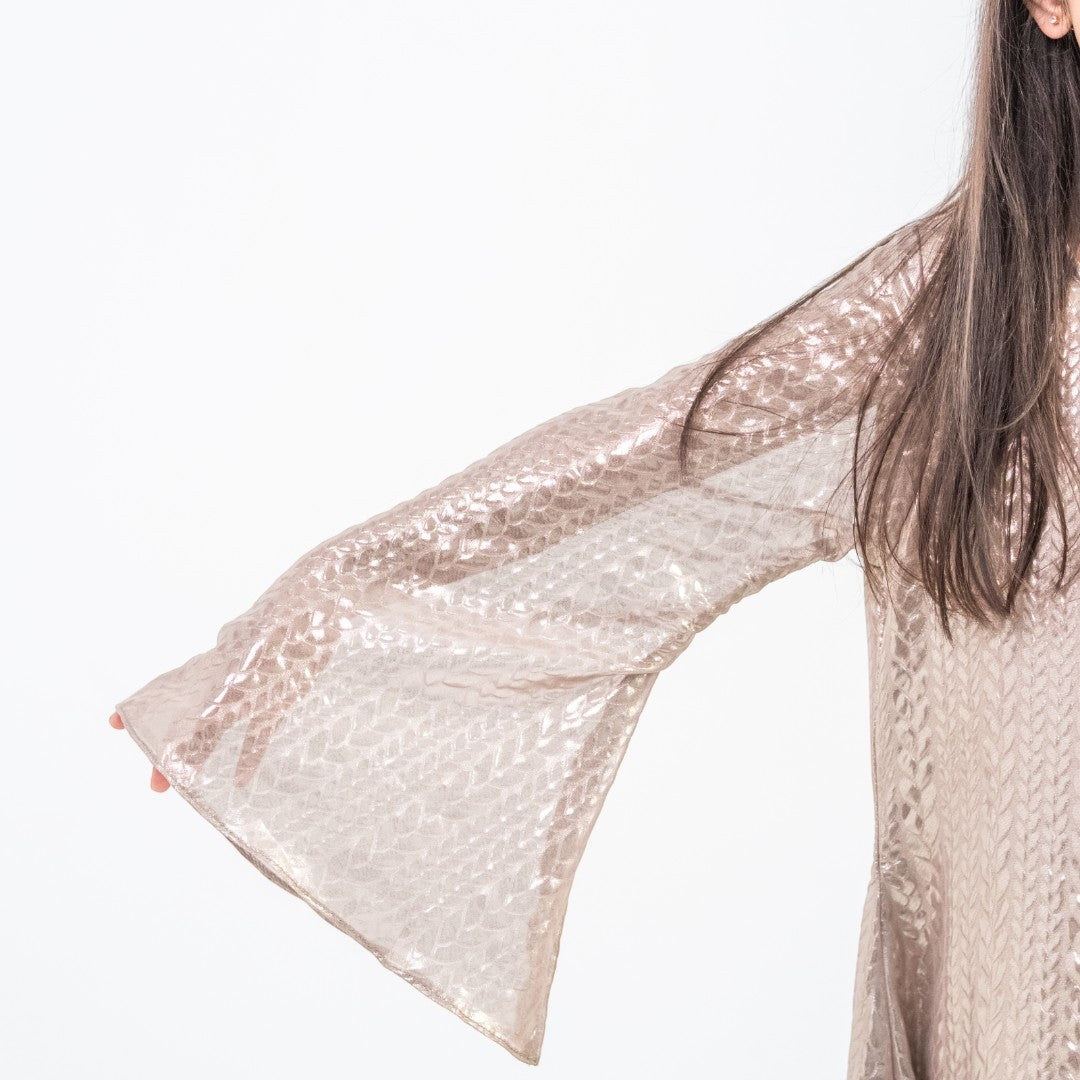 Rose Gold Shimmer Dress