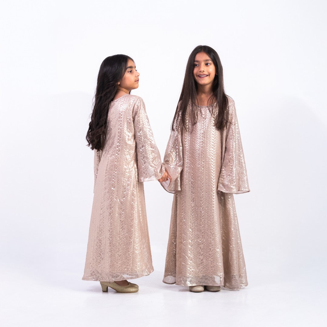 Rose Gold Shimmer Dress