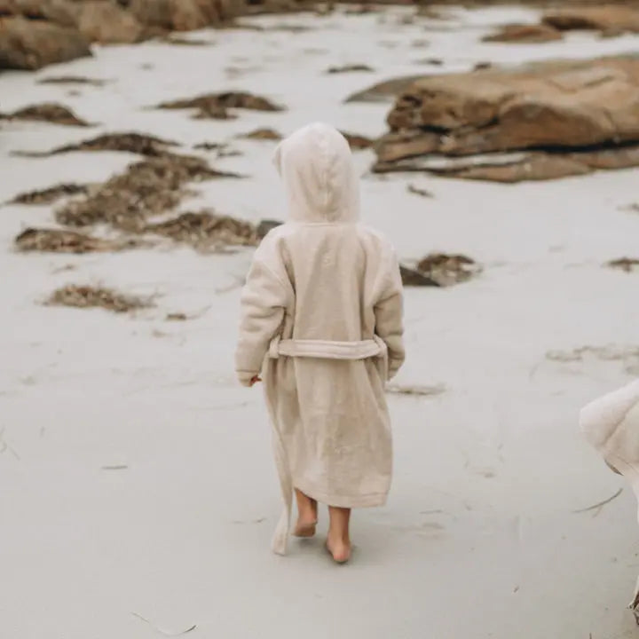 Sand Terry Bath Robe GARBO & FRIENDS