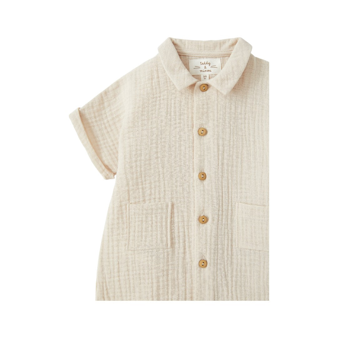 Romper - Barley Beige