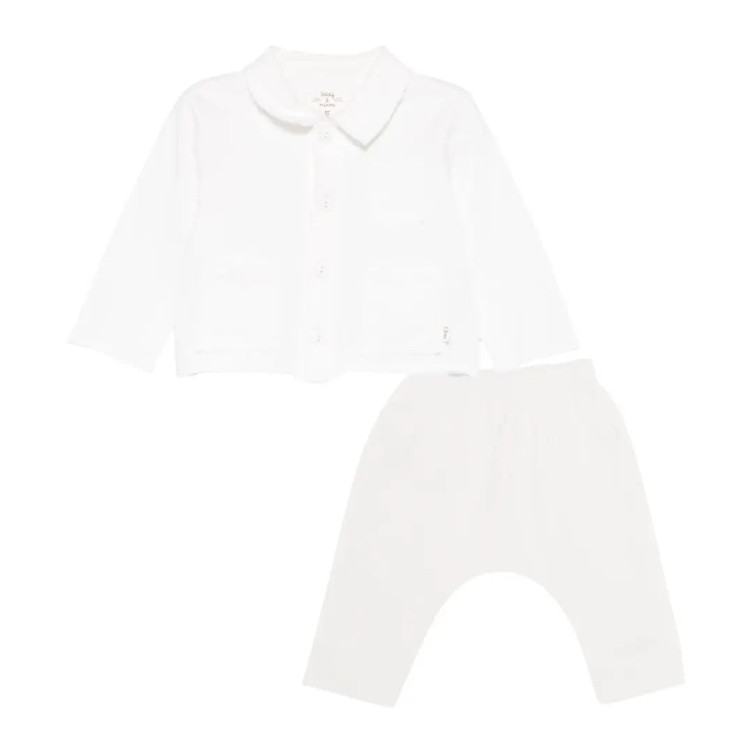 Shirt & Trousers - Milk TEDDY & MINOU