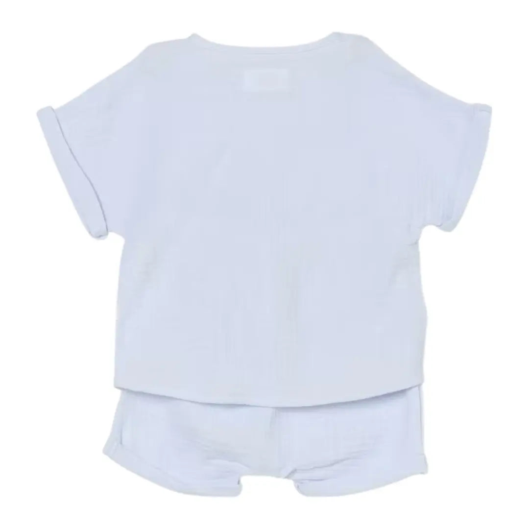 Baby Two Piece Set Anise Blue TEDDY & MINOU