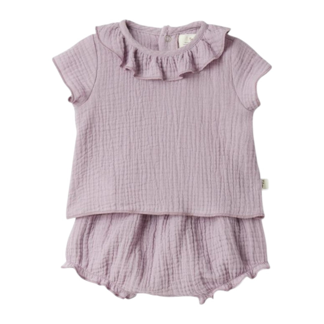 Baby Girl Two Piece Set Lavender