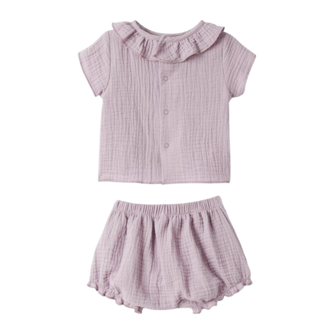 Baby Girl Two Piece Set Lavender
