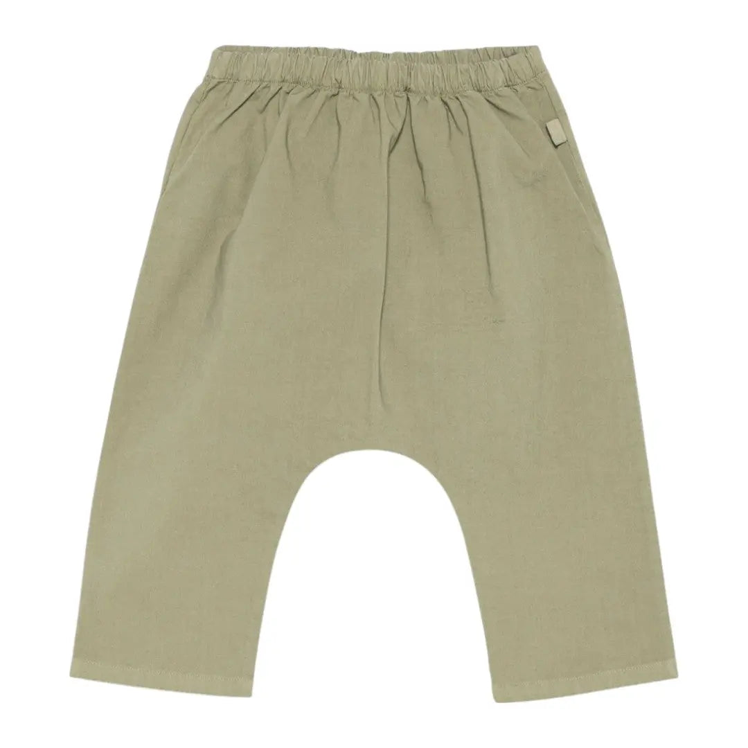 Beige Shirt & Trousers Sage Green TEDDY & MINOU