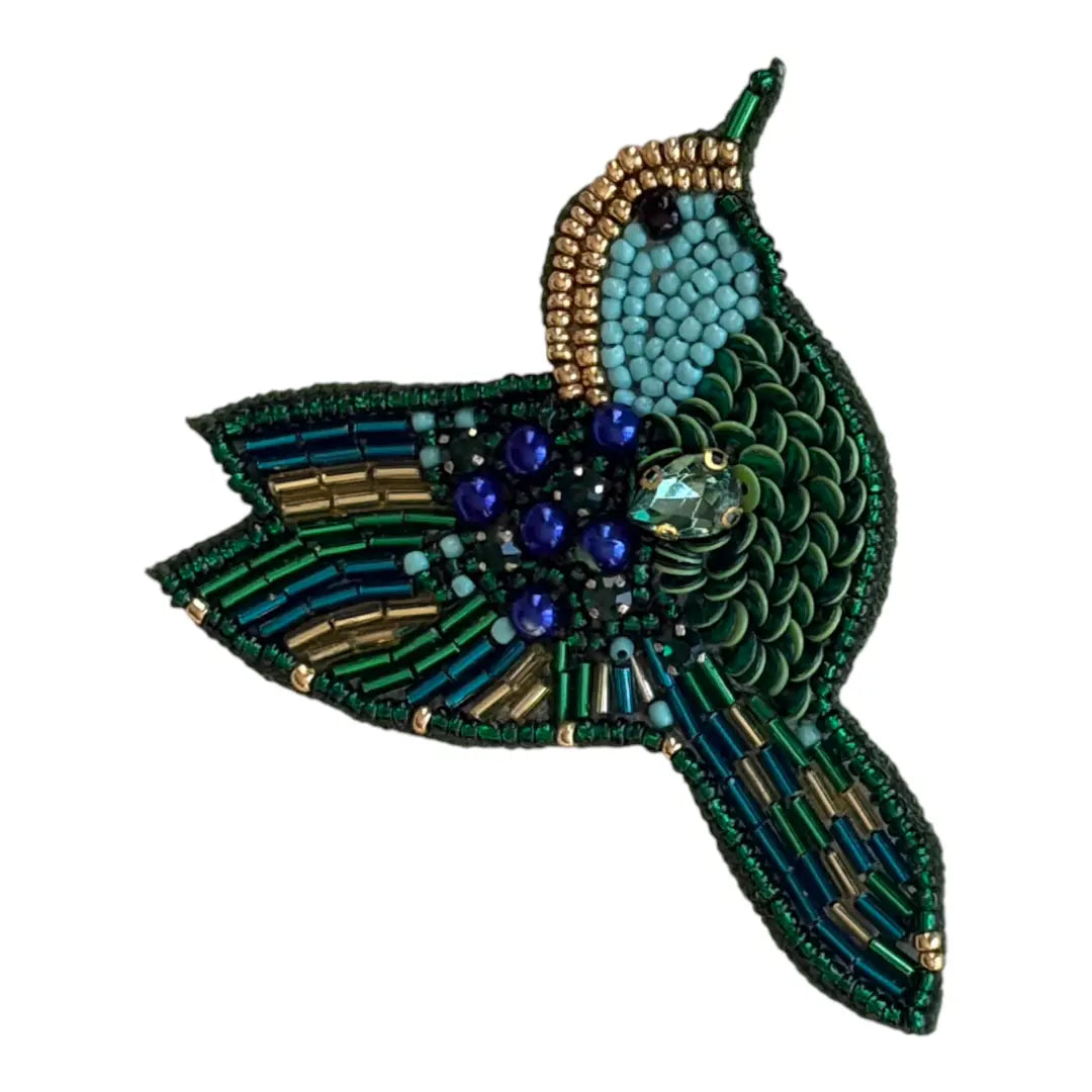 Emerald Flight Brooch LAYALEE