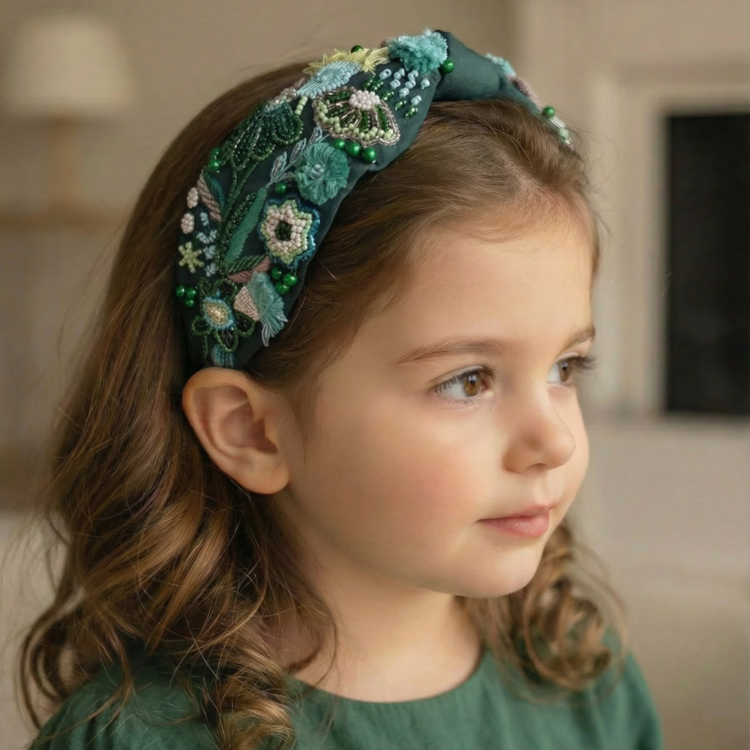Emerald Garden Headband