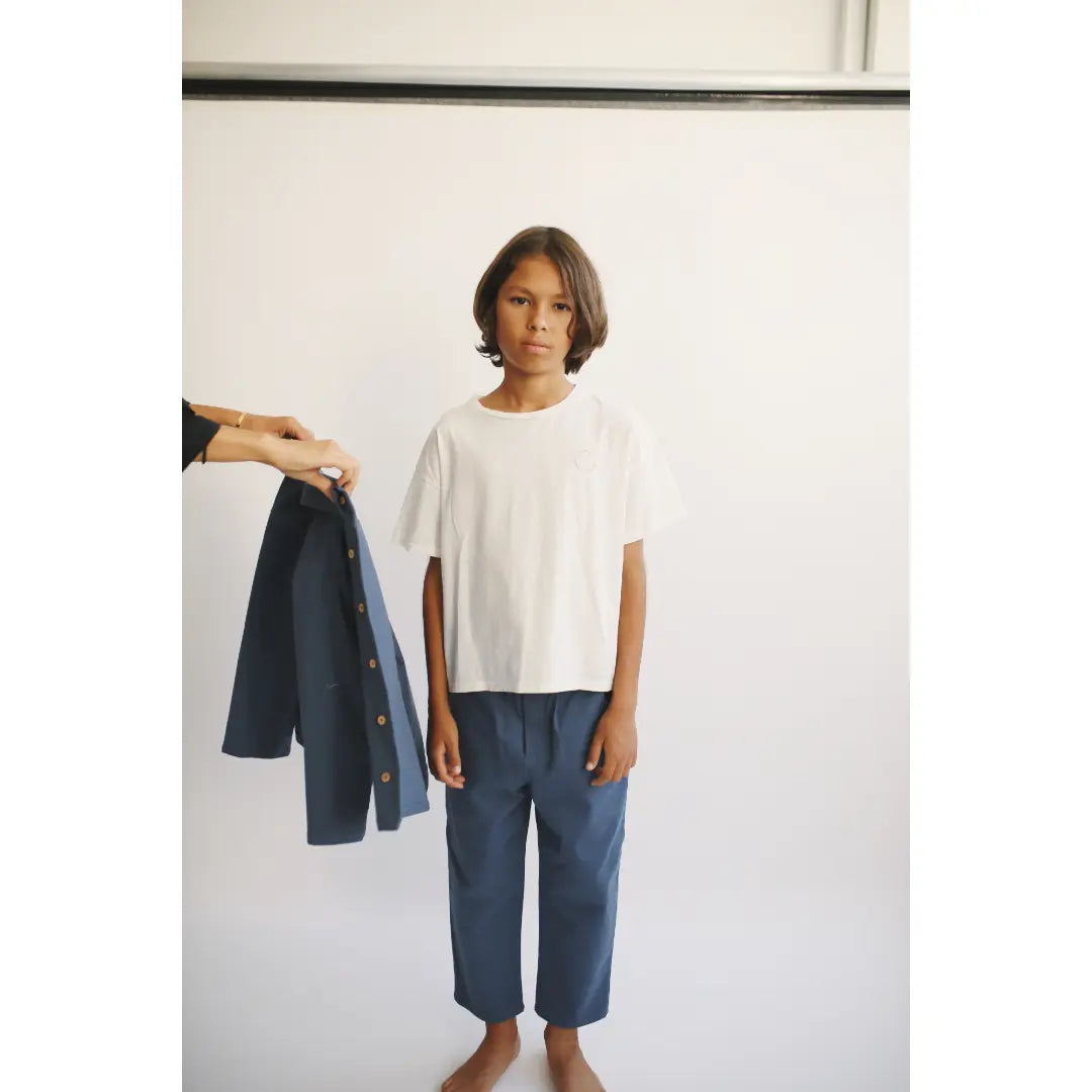 Blue Denim Pants LIILU ORGANICS