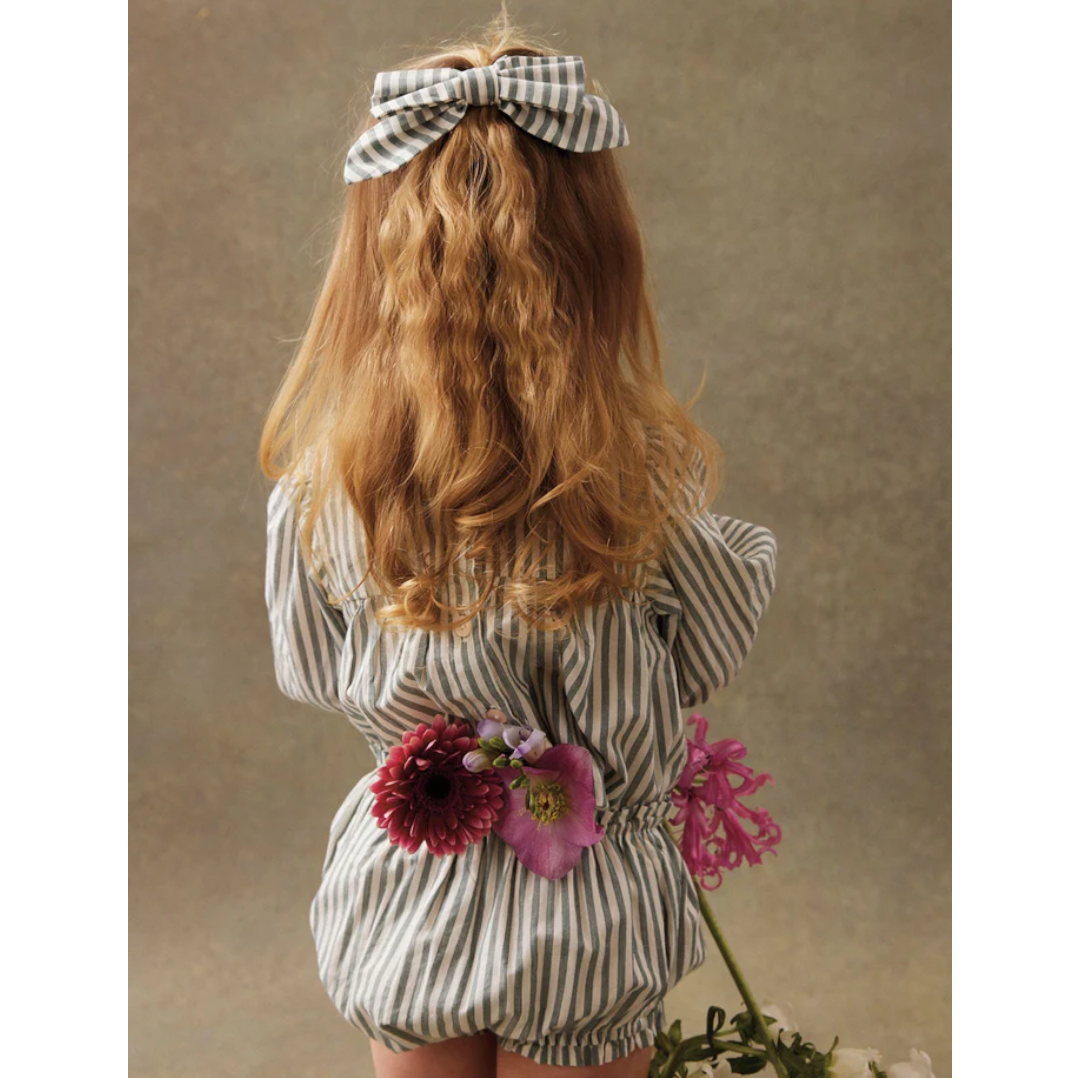 Almond Stripes Baby Blouse Antonella & Bloomers