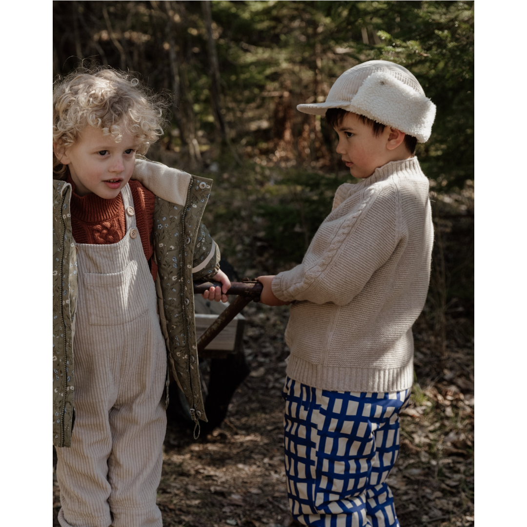 Oat Knitted Cardigan