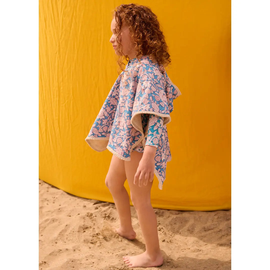 Mael Blue Mountain Avens Beach Cape for Girls LOUISE MISHA