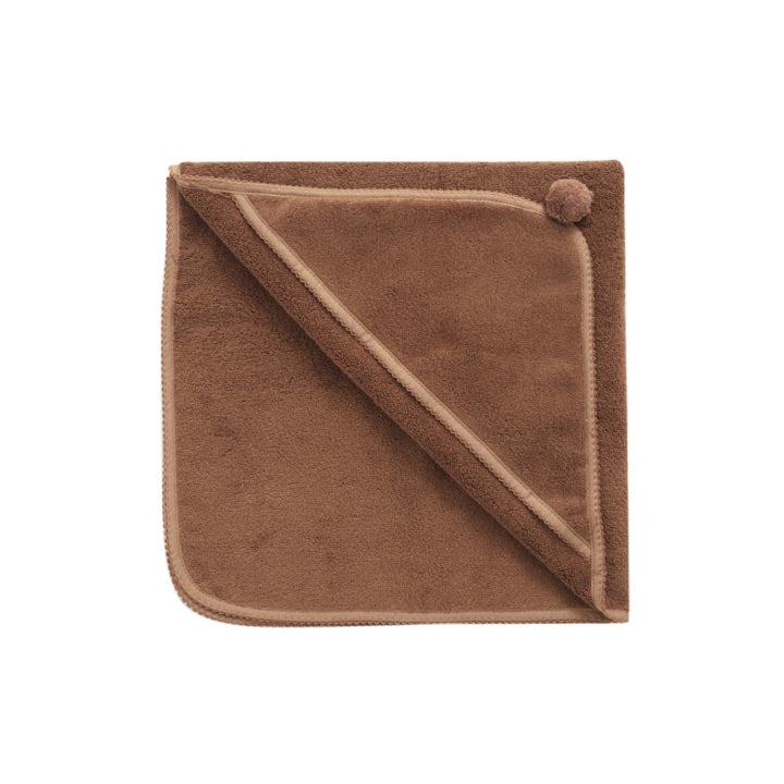 Cinnamon Terry Hooded Towel