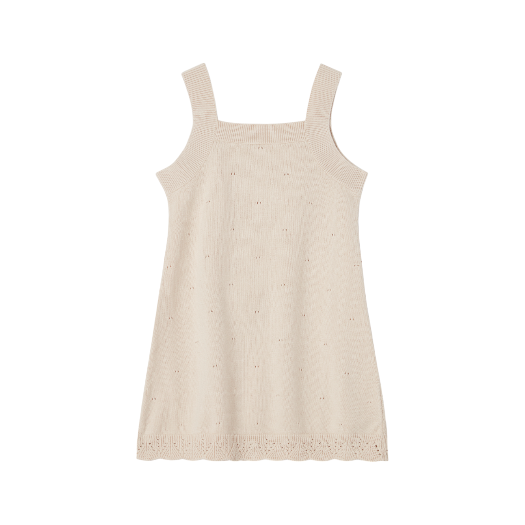 Knitted Dress - Cream