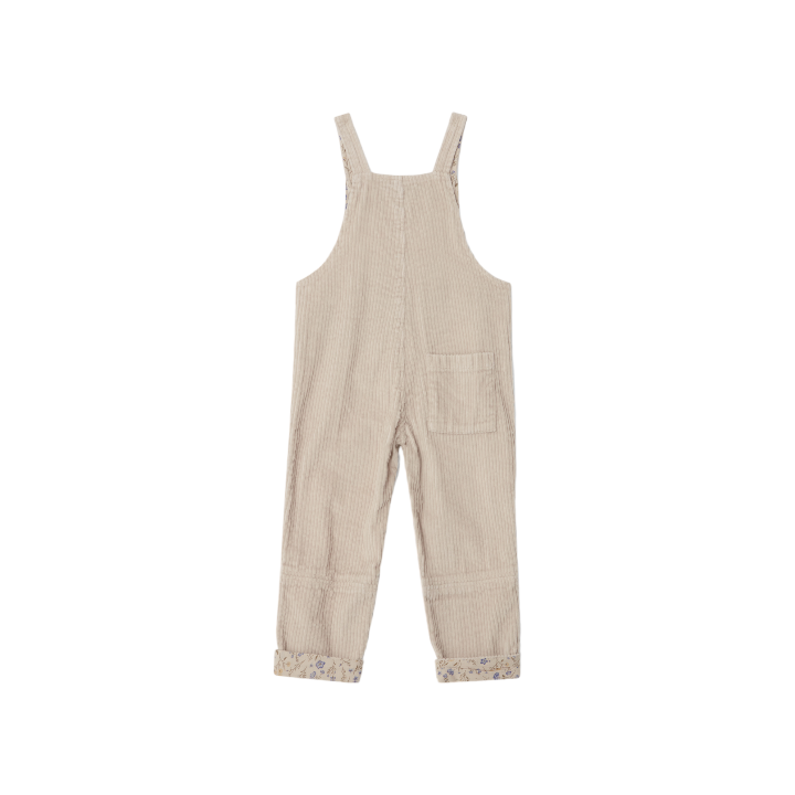 Oat Corduroy Dungarees